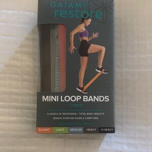 GAIAM Restore Mini Loop Bands Set